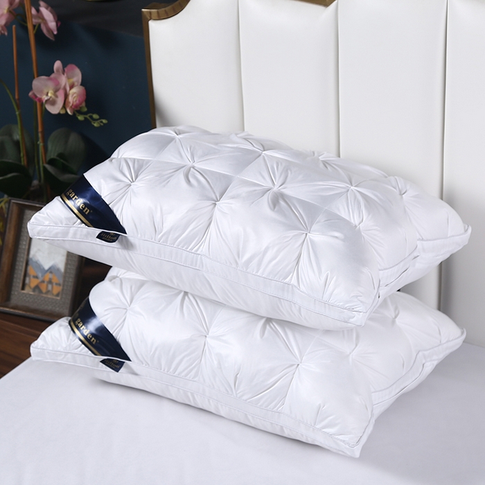 91家纺网 家纺一手货源 找家纺 （总）圣之寐 2025新款扭花磨毛羽丝绒枕头枕芯