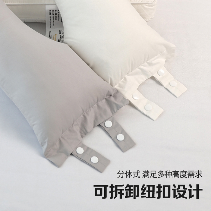 91家纺网 家纺一手货源 找家纺 （总）圣之寐 2025新款拆卸式多用全棉牵引枕枕头枕芯 	