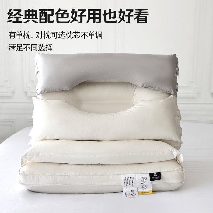91家纺网 家纺一手货源 找家纺 （总）圣之寐 2025新款拆卸式多用全棉牵引枕枕头枕芯 	