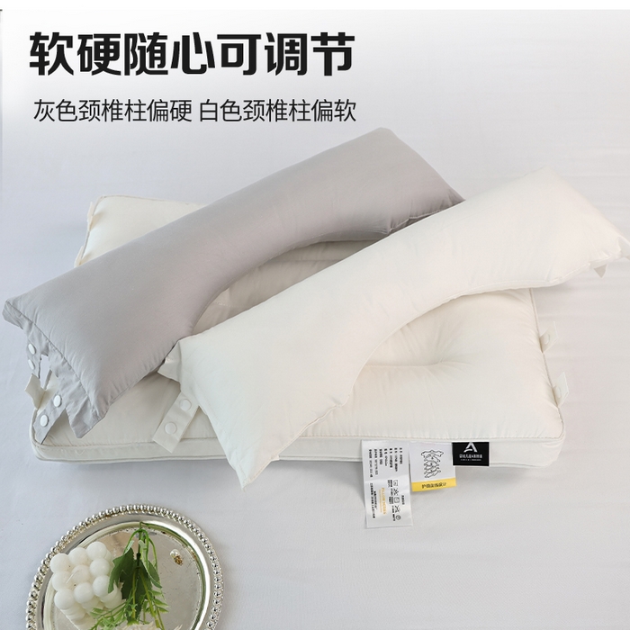 91家纺网 家纺一手货源 找家纺 （总）圣之寐 2025新款拆卸式多用全棉牵引枕枕头枕芯 	