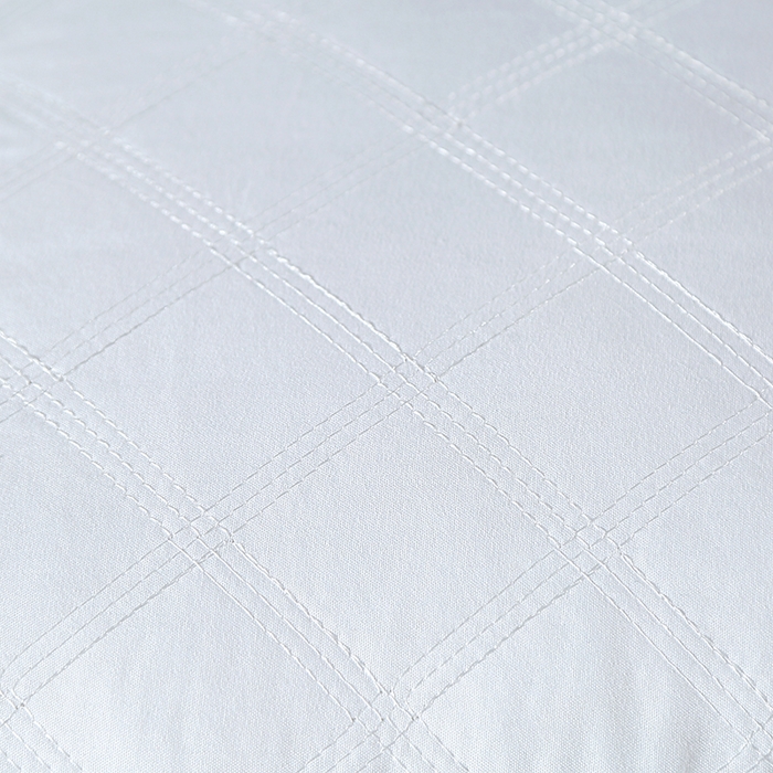 91家纺网 家纺一手货源 找家纺 （总）圣之寐 2025新款三线格磨毛羽丝绒枕枕头枕芯 