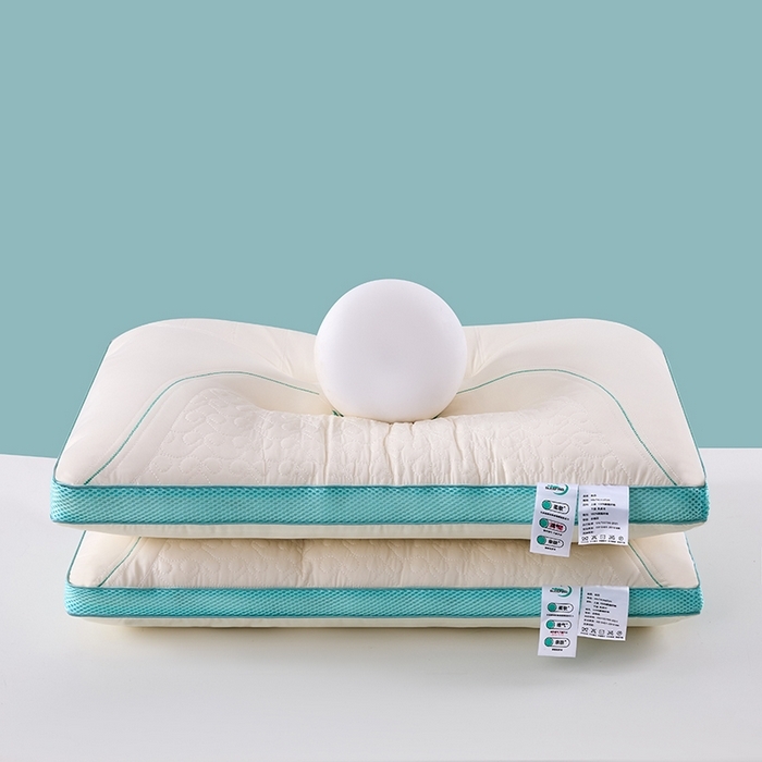 91家纺网 家纺一手货源 找家纺 （总）圣之寐 2025新款凉感丝植萃乳胶枕枕头枕芯