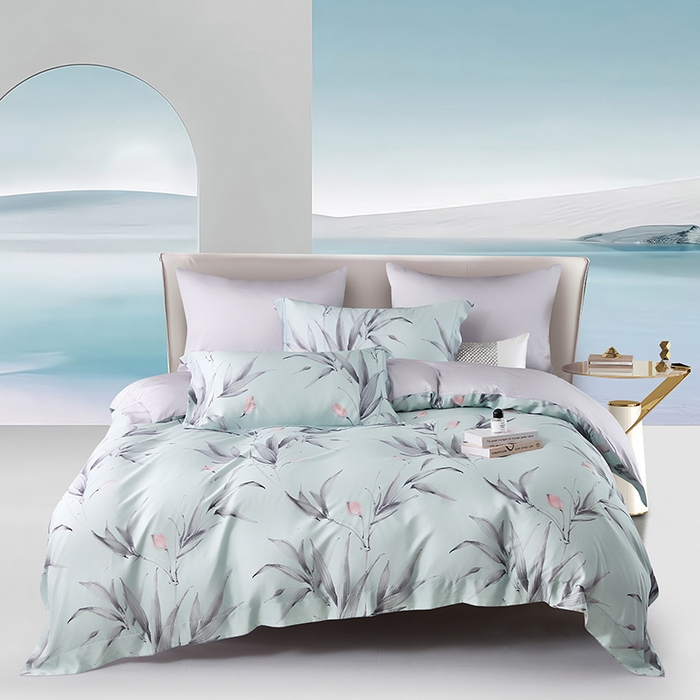 91家纺网 家纺一手货源 找家纺 （总）威克凯丽 2024新款金太阳60兰精天丝四件套