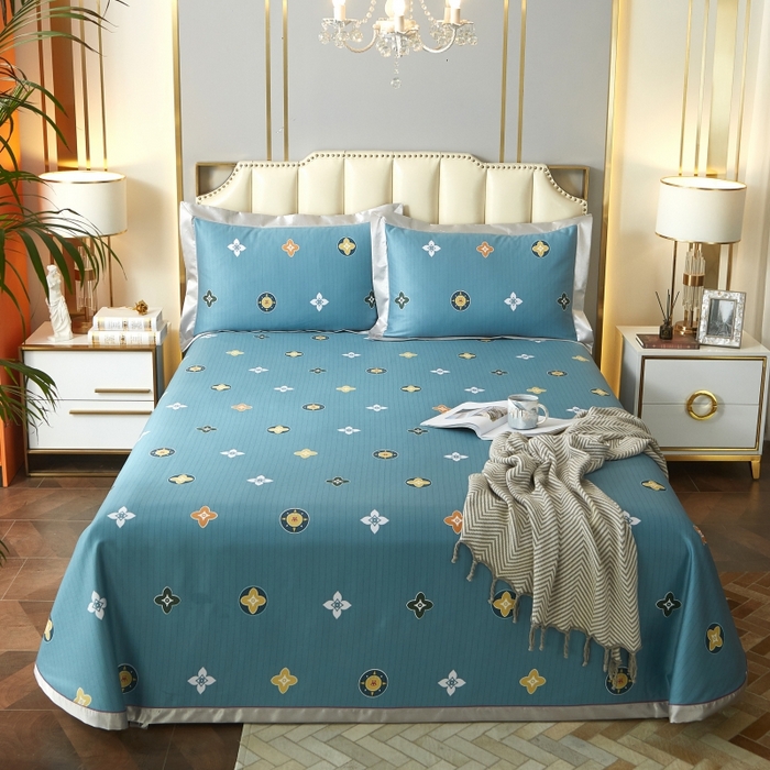 91家纺网 家纺一手货源 找家纺 （总）威克凯丽 2024新款特价款竹语天丝软凉席三件套