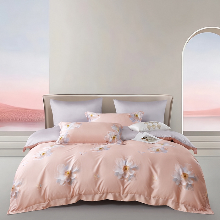 91家纺网 家纺一手货源 找家纺 （总）威克凯丽 2024新款金太阳60兰精天丝四件套