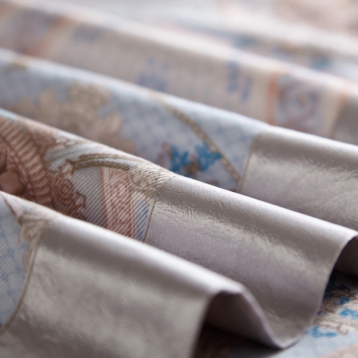 91家纺网 家纺一手货源 找家纺 威克凯丽 2024新款特价款竹语天丝软凉席三件套 普罗旺斯