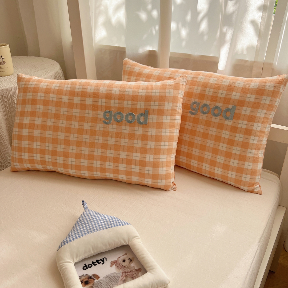 91家纺网 家纺一手货源 找家纺 （总）丽涵家纺 2025新款全棉纯棉色织水洗棉刺绣婴幼儿童枕套枕套单件单枕套-儿童款