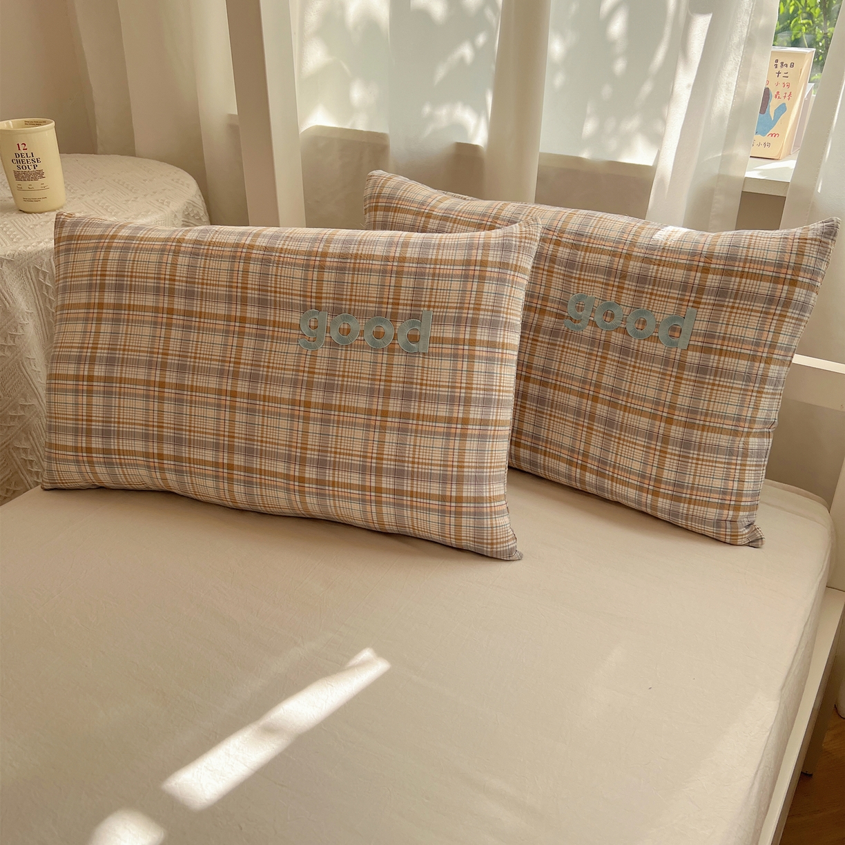 91家纺网 家纺一手货源 找家纺 （总）丽涵家纺 2025新款全棉纯棉色织水洗棉刺绣婴幼儿童枕套枕套单件单枕套-儿童款