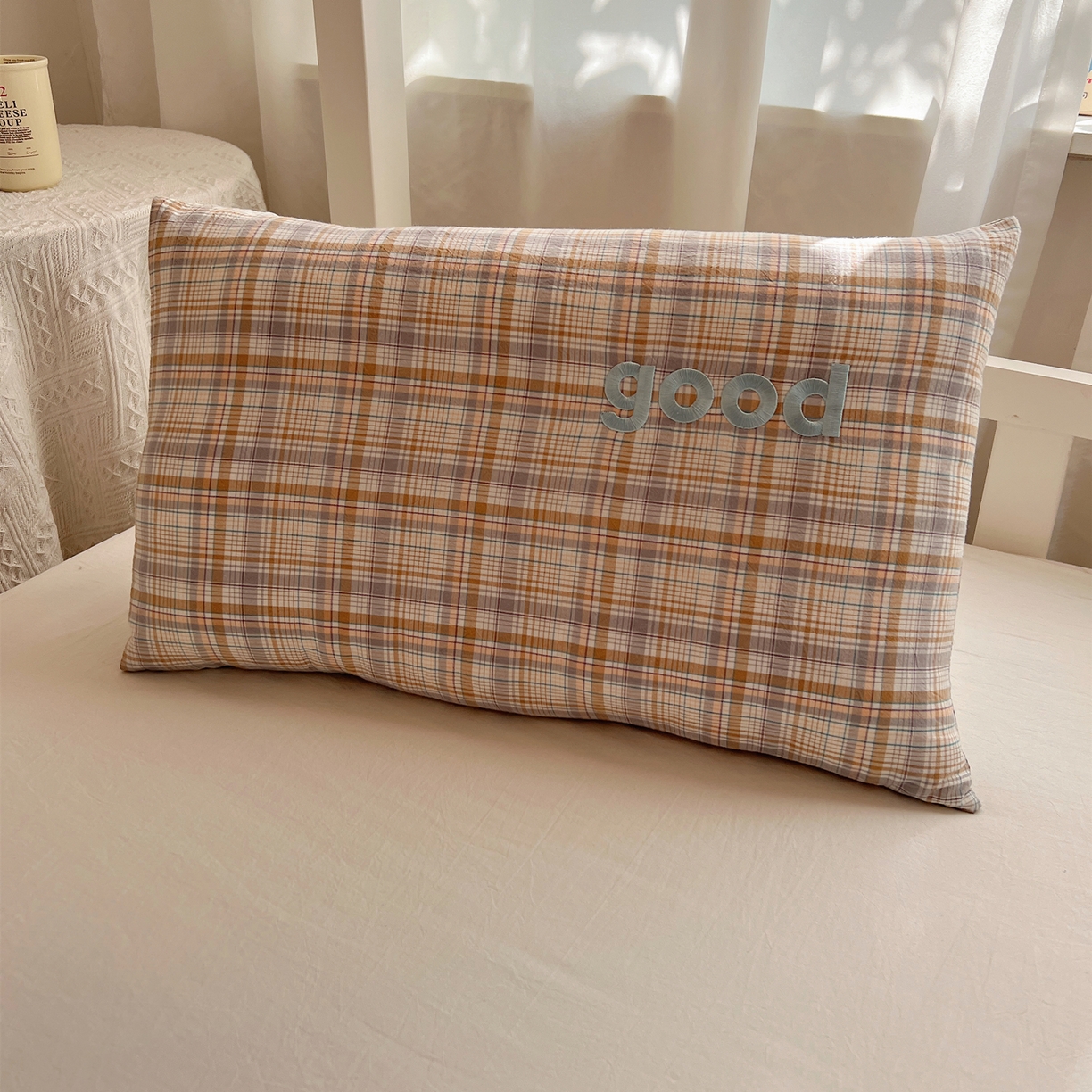 91家纺网 家纺一手货源 找家纺 丽涵家纺 2025新款全棉纯棉色织水洗棉刺绣婴幼儿童枕套枕套单件单枕套-儿童款 青春