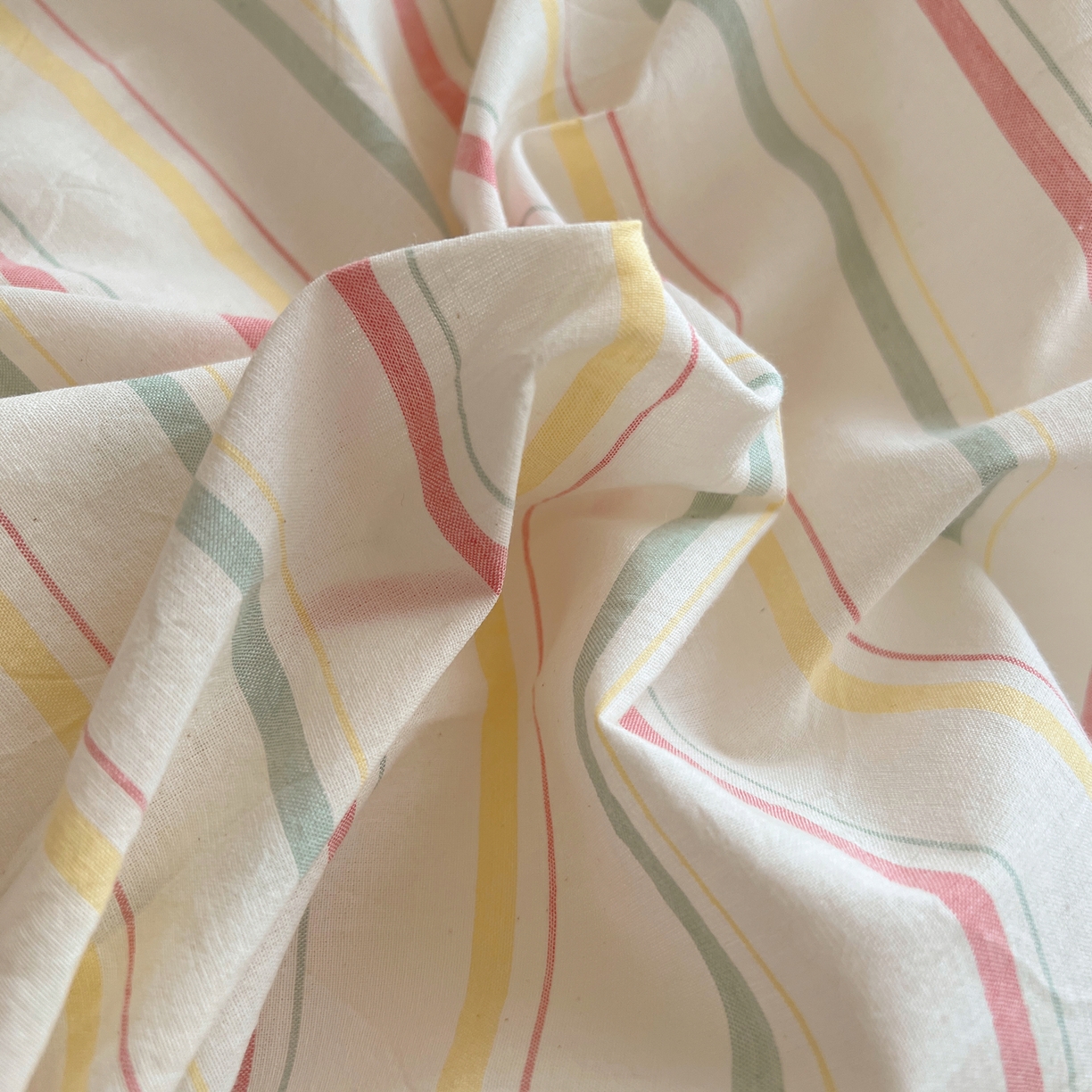 91家纺网 家纺一手货源 找家纺 丽涵家纺 2025新款全棉纯棉色织水洗棉刺绣单品枕套枕套单件单枕套-常规单人款 韵律-粉