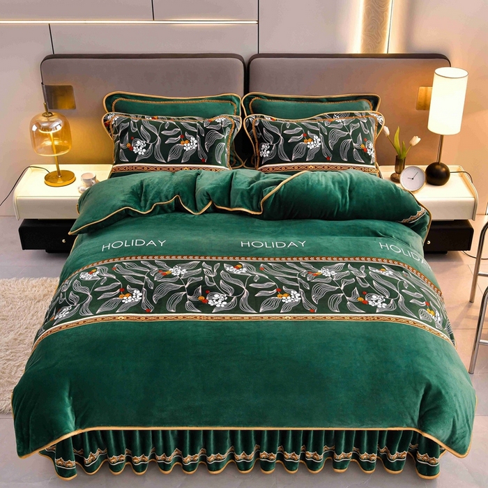 91家纺网 家纺一手货源 找家纺 （总推）诺梵家纺 2025新款8.5斤牛奶绒四件套金貂绒法莱绒水晶绒珊瑚绒