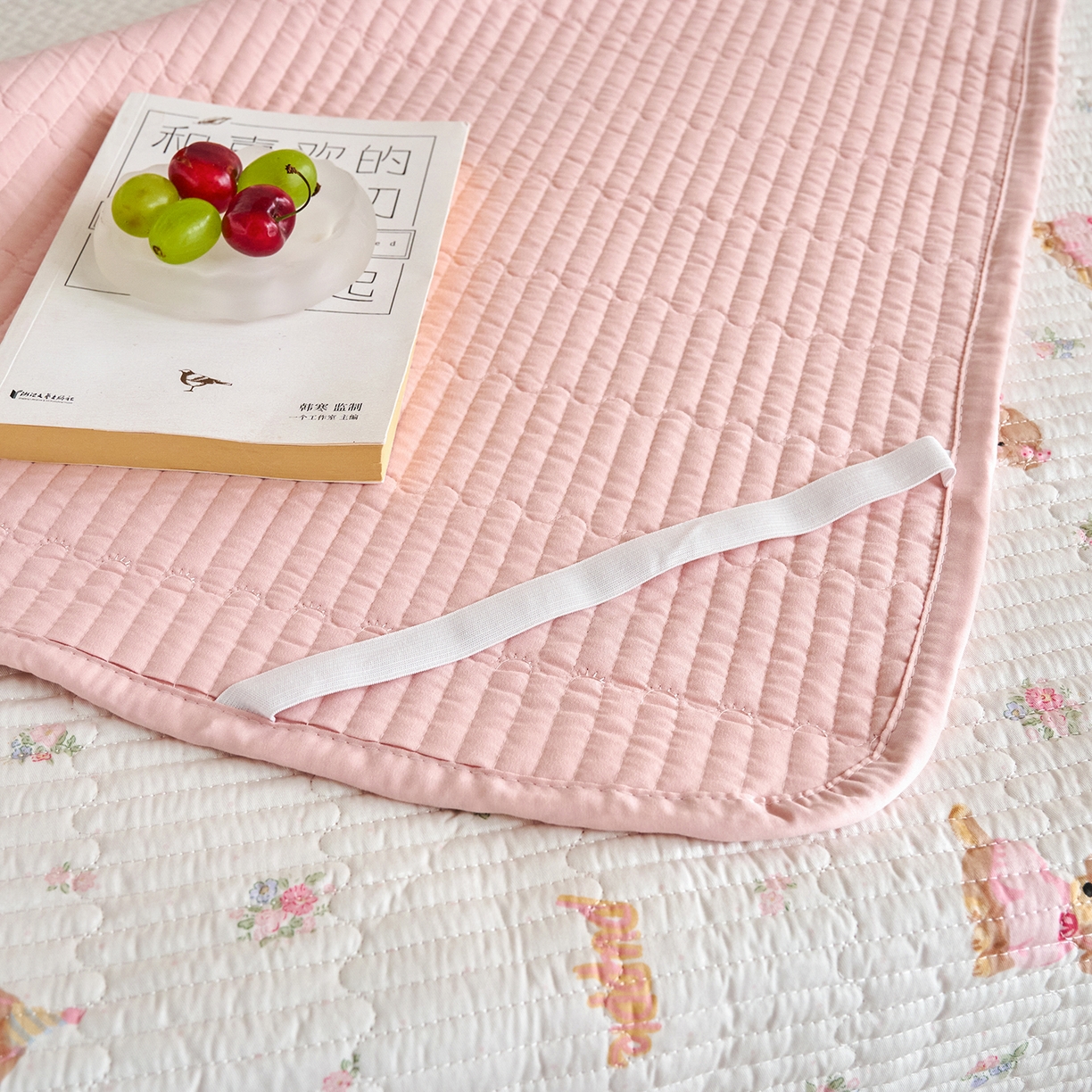 91家纺网 家纺一手货源 找家纺 X猫先生 2025小清新全棉学生床盖-新增花型 酷卡小狗