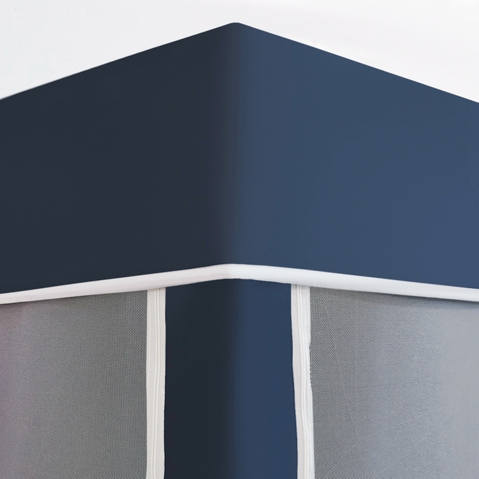 91家纺网 家纺一手货源 找家纺 世婕 2025新款高精密梭织强遮光学生宿舍卡通蚊帐 梭织-快乐小狗