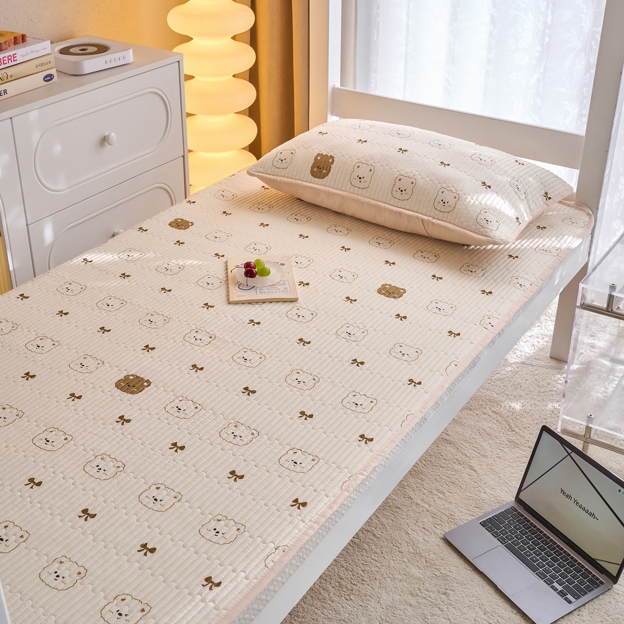 91家纺网 家纺一手货源 找家纺 （总）X猫先生 2025小清新全棉学生床盖-新增花型