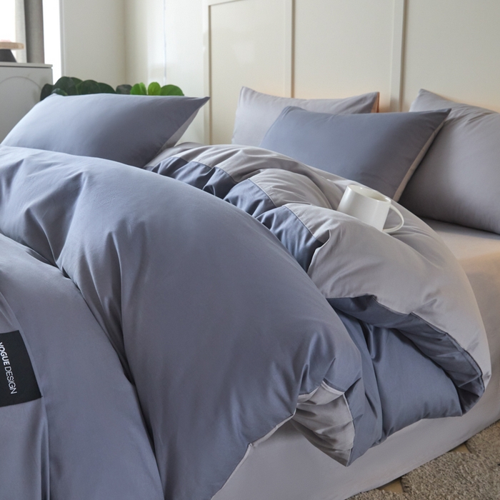 91家纺网 家纺一手货源 找家纺 （总）乐美家纺 2025新款全棉双拼单被套