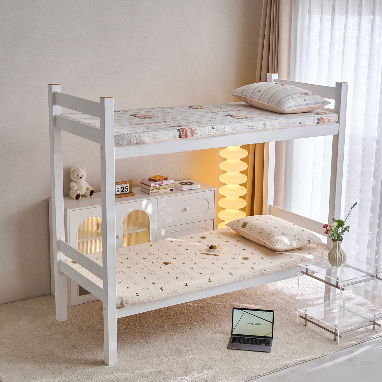 91家纺网 家纺一手货源 找家纺 （总）X猫先生 2025小清新全棉学生床盖-新增花型