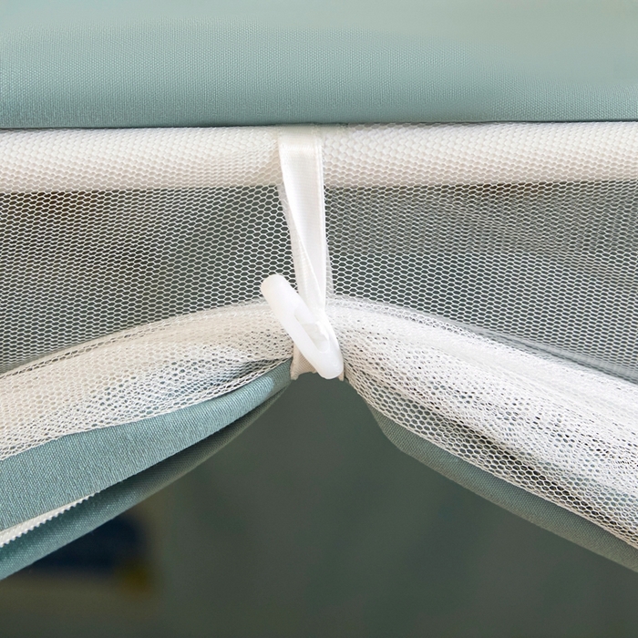 91家纺网 家纺一手货源 找家纺 世婕 2025新款高精密梭织强遮光学生宿舍卡通蚊帐 梭织-柿柿如意