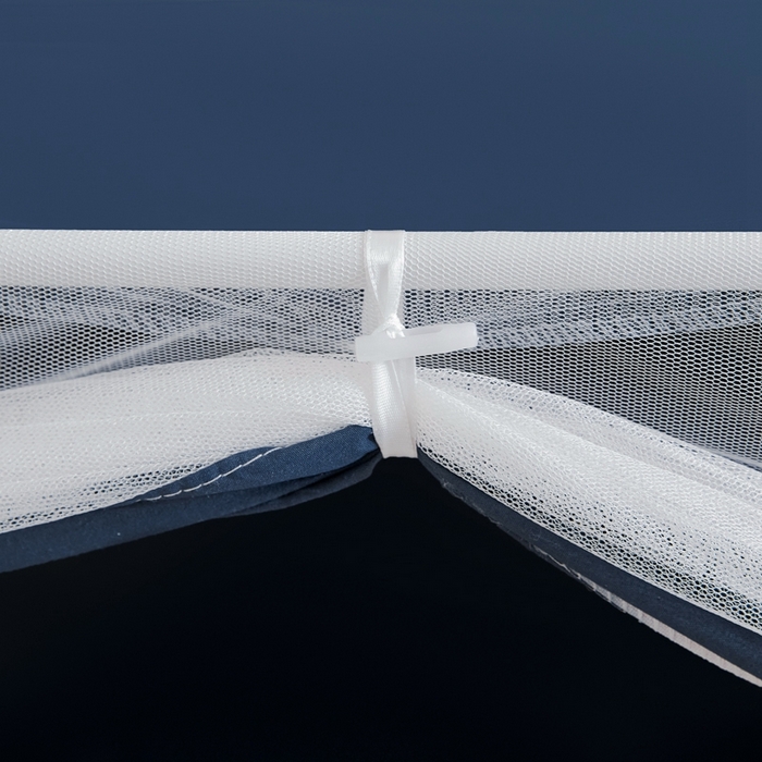 91家纺网 家纺一手货源 找家纺 世婕 2025新款高精密梭织强遮光学生宿舍卡通蚊帐 梭织-快乐小狗