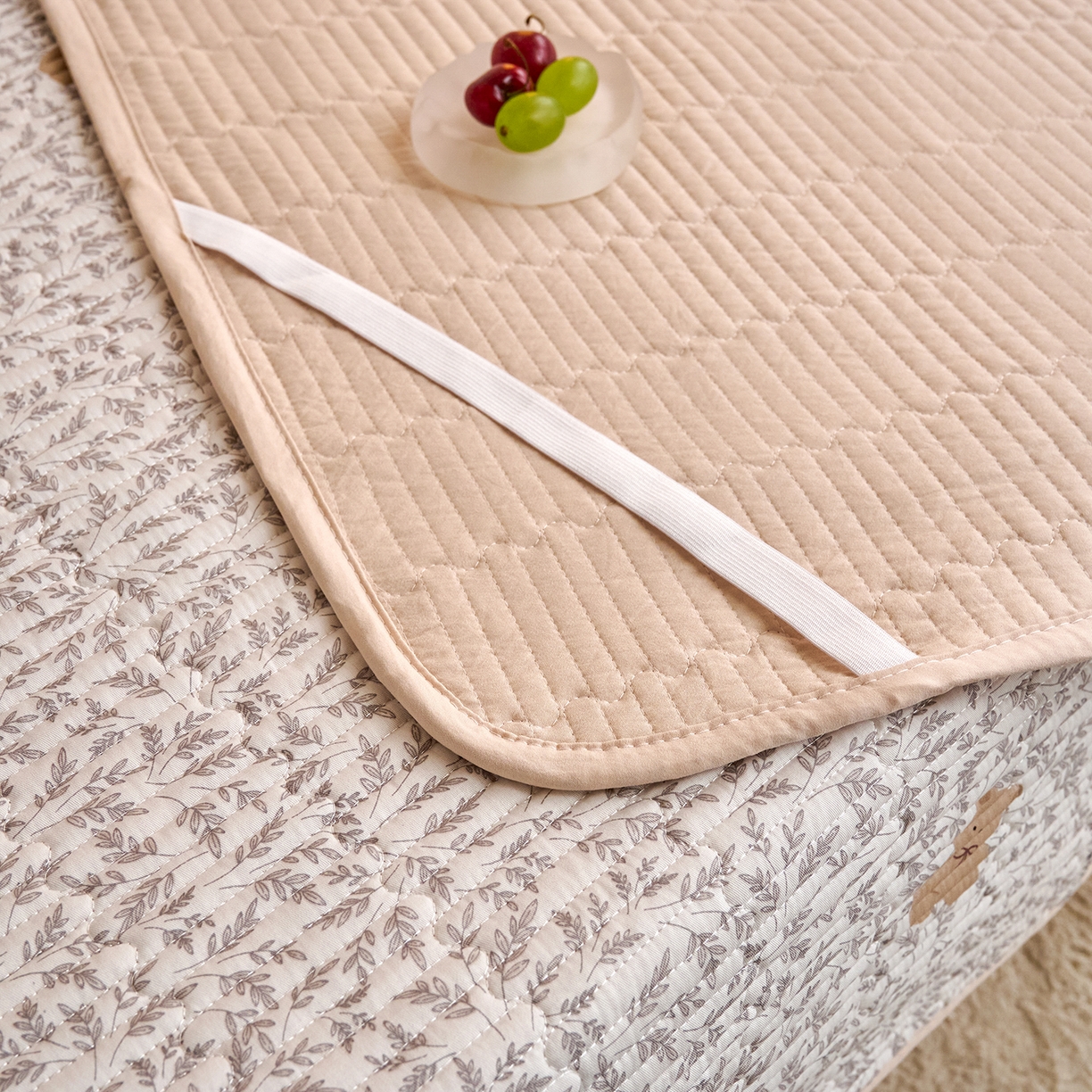 91家纺网 家纺一手货源 找家纺 X猫先生 2025小清新全棉学生床盖-新增花型 日上海岛