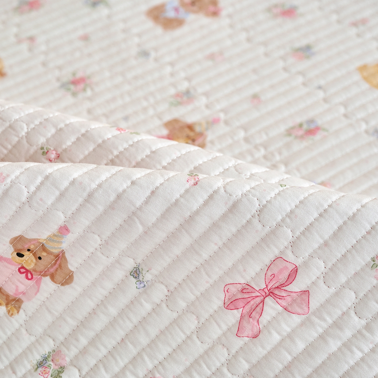 91家纺网 家纺一手货源 找家纺 X猫先生 2025小清新全棉学生床盖-新增花型 酷卡小狗