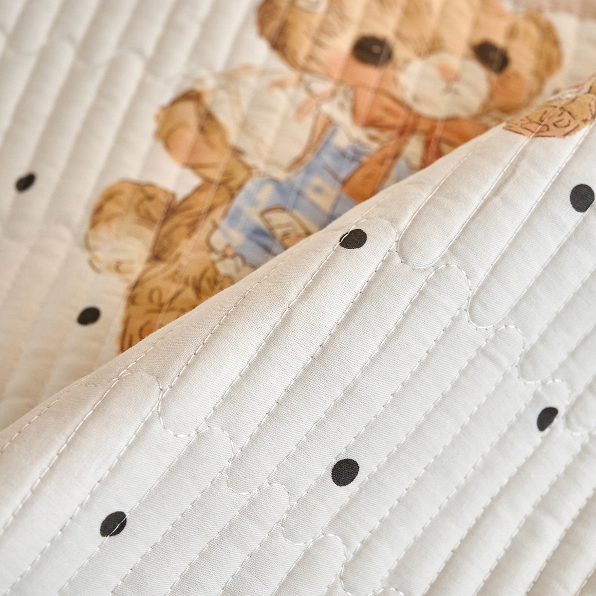 91家纺网 家纺一手货源 找家纺 X猫先生 2025小清新全棉学生床盖-新增花型 洛可可