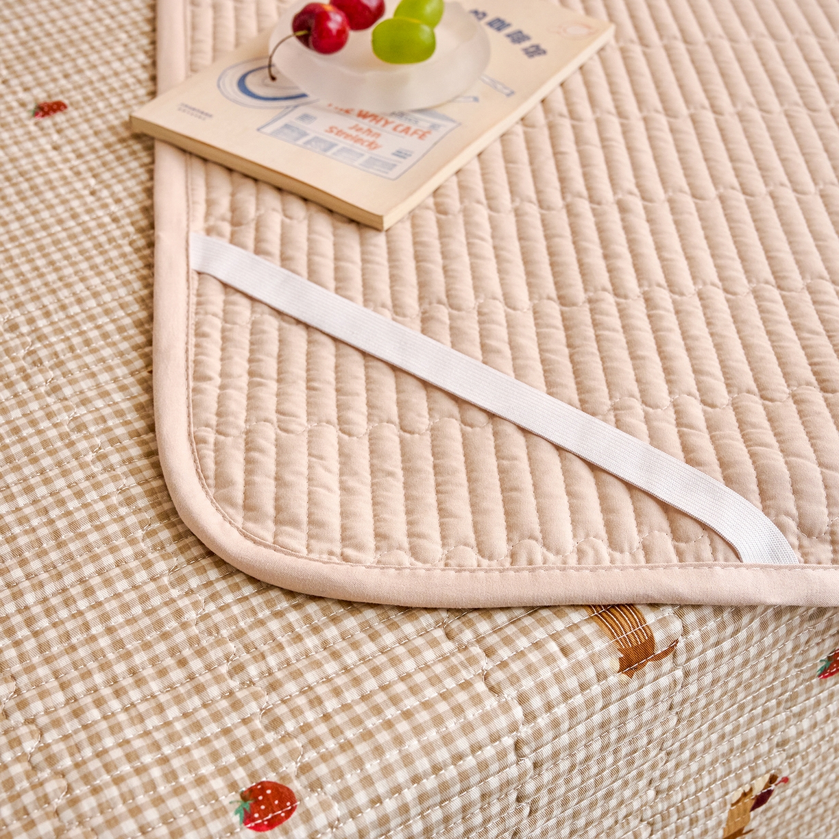 91家纺网 家纺一手货源 找家纺 X猫先生 2025小清新全棉学生床盖-新增花型 快乐追梦