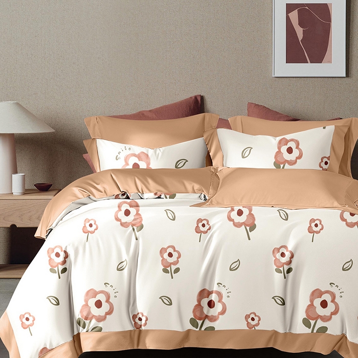 91家纺网 家纺一手货源 找家纺 （总）威克凯丽 2024新款全棉印花13376四件套