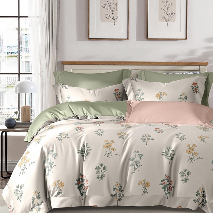 91家纺网 家纺一手货源 找家纺 （总）威克凯丽 2024新款全棉印花13376四件套