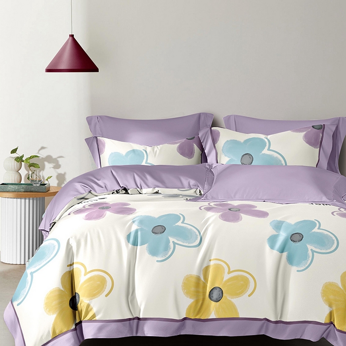 91家纺网 家纺一手货源 找家纺 （总）威克凯丽 2024新款全棉印花13376四件套