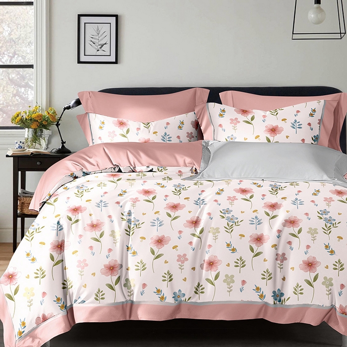 91家纺网 家纺一手货源 找家纺 （总）威克凯丽 2024新款全棉印花13376四件套