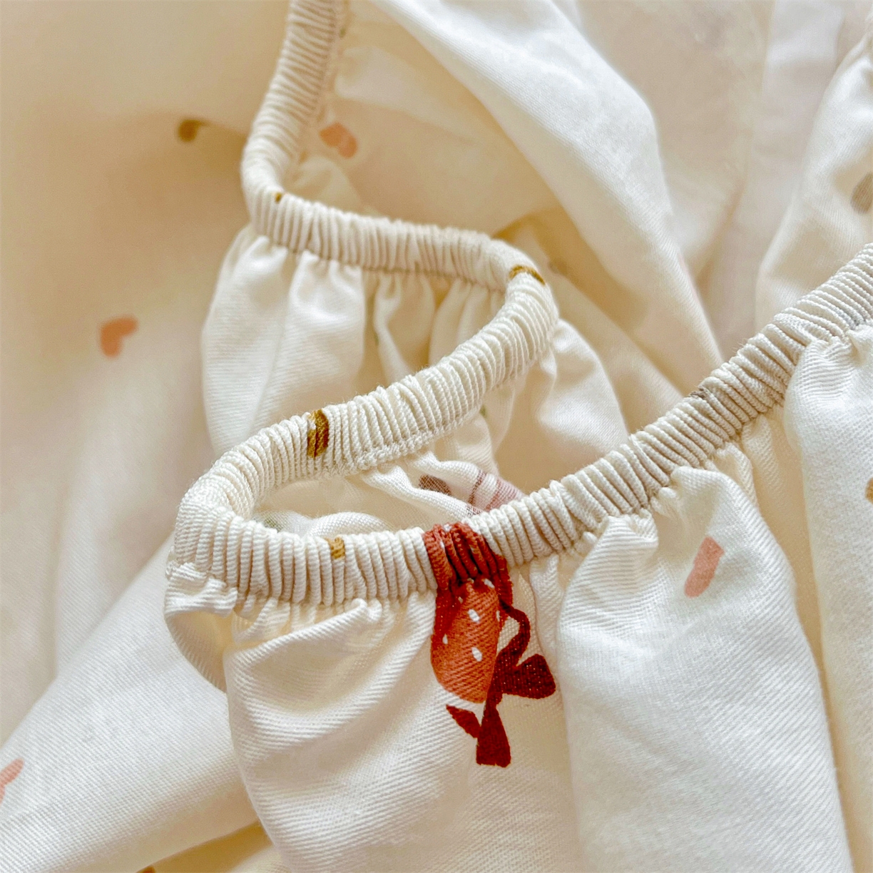 91家纺网 家纺一手货源 找家纺 （总）有间小屋 2025新款全棉纯棉水洗棉单品系列床笠单件-单床笠