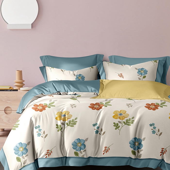 威克凯丽 2024新款全棉印花13376四件套 梦娜