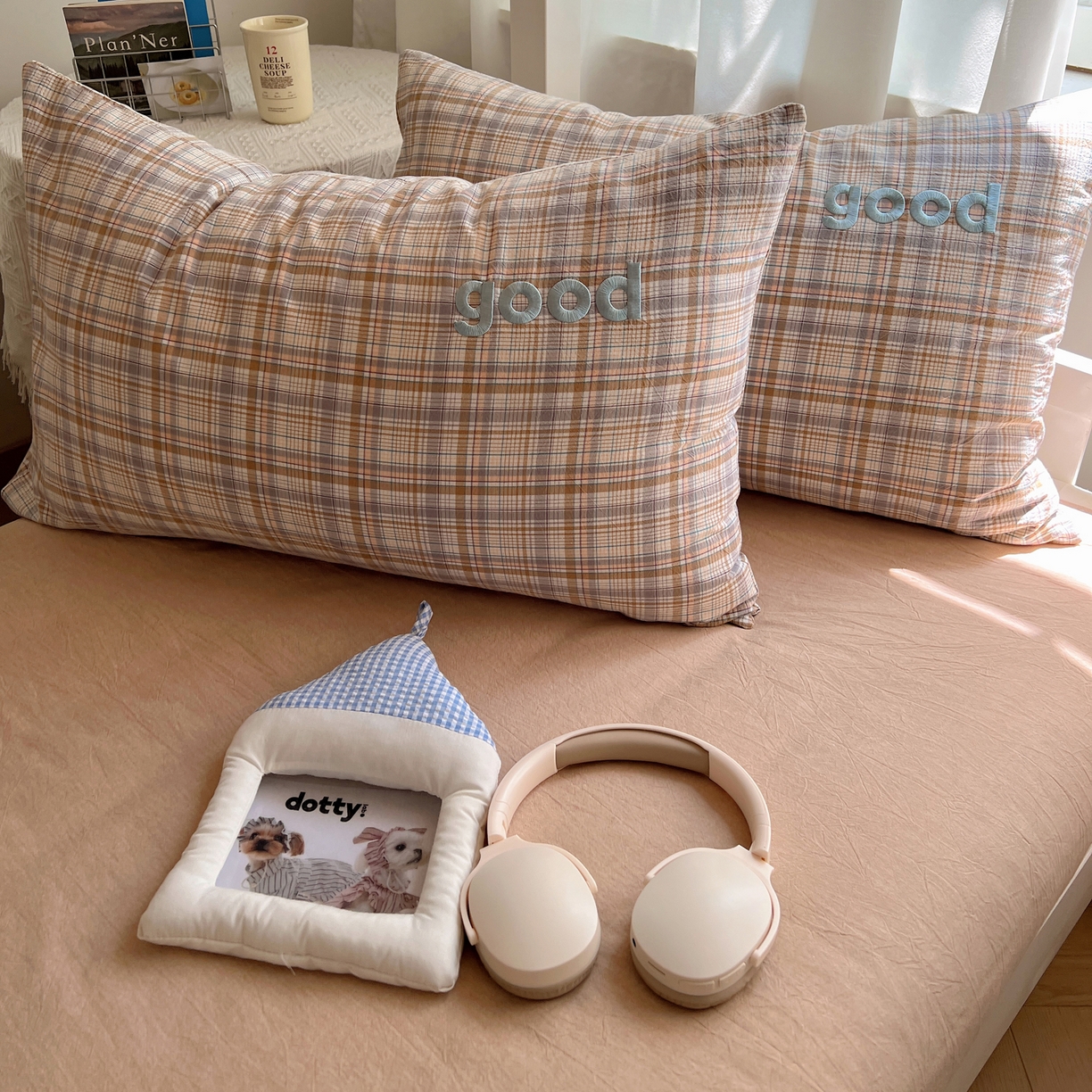 91家纺网 家纺一手货源 找家纺 丽涵家纺 2025新款全棉纯棉色织水洗棉刺绣三件套四件套 青春