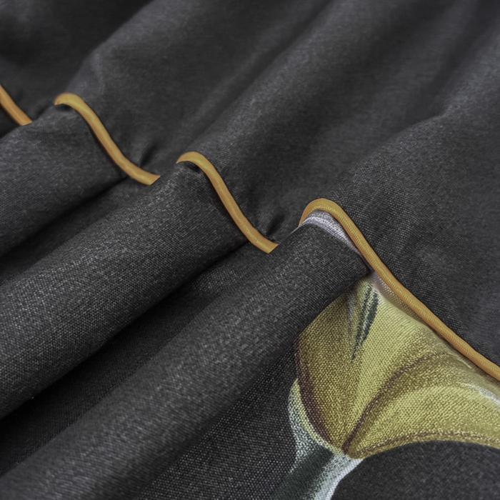 91家纺网 家纺一手货源 找家纺 （总）雨田家纺 2025新款外贸跨境直播亲肤印花床裙三件套