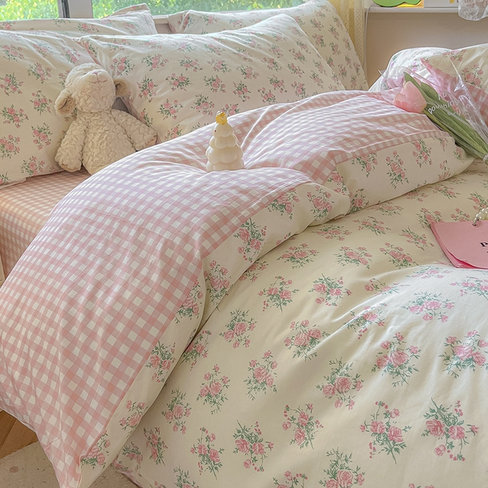 91家纺网 家纺一手货源 找家纺 （总）麦伦家居 2025春夏新款全棉纯棉斜纹40s13372系列-田园碎花风