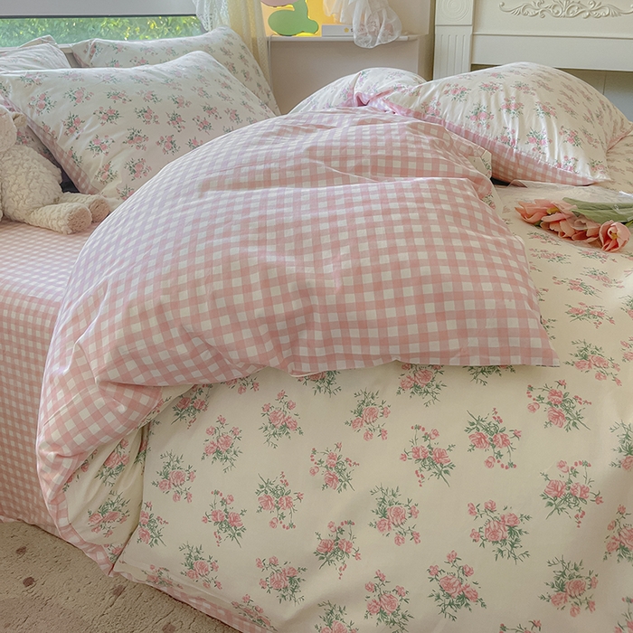 91家纺网 家纺一手货源 找家纺 （总）麦伦家居 2025春夏新款全棉纯棉斜纹40s13372系列-田园碎花风