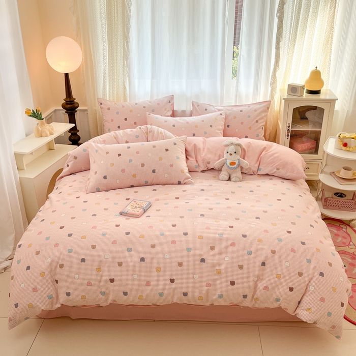 91家纺网 家纺一手货源 找家纺 （总）麦伦家居 2025春夏新款全棉纯棉斜纹40s13372系列-小清新卡通