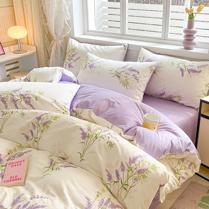 91家纺网 家纺一手货源 找家纺 麦伦家居 2025春夏新款全棉纯棉斜纹40s13372系列-田园碎花风 芳草集