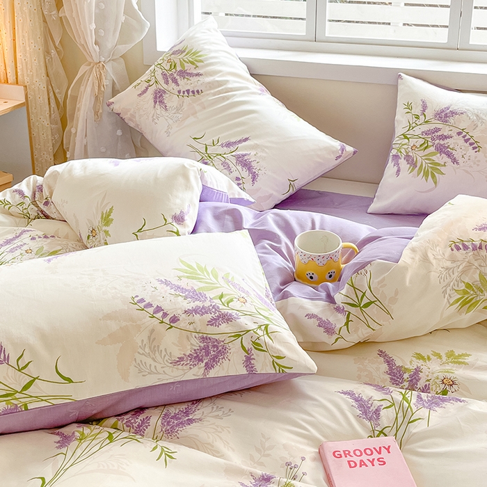 91家纺网 家纺一手货源 找家纺 麦伦家居 2025春夏新款全棉纯棉斜纹40s13372系列-田园碎花风 芳草集