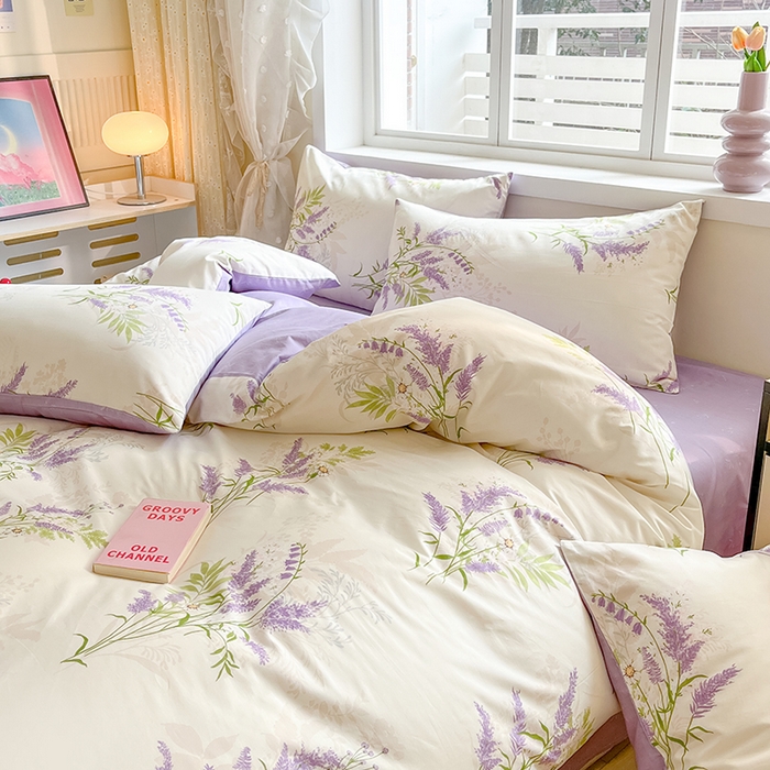 91家纺网 家纺一手货源 找家纺 麦伦家居 2025春夏新款全棉纯棉斜纹40s13372系列-田园碎花风 芳草集