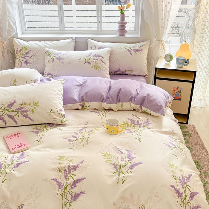 91家纺网 家纺一手货源 找家纺 麦伦家居 2025春夏新款全棉纯棉斜纹40s13372系列-田园碎花风 芳草集