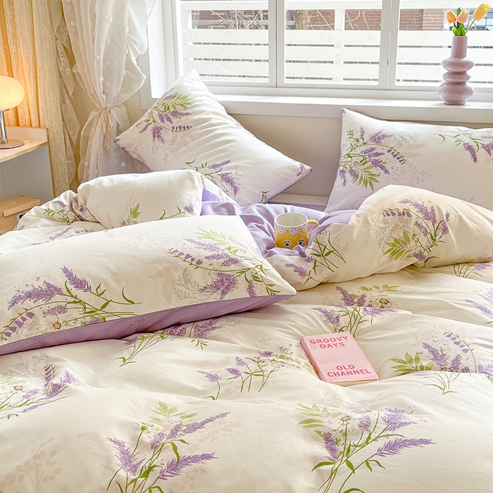 91家纺网 家纺一手货源 找家纺 麦伦家居 2025春夏新款全棉纯棉斜纹40s13372系列-田园碎花风 芳草集