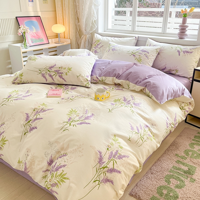 91家纺网 家纺一手货源 找家纺 麦伦家居 2025春夏新款全棉纯棉斜纹40s13372系列-田园碎花风 芳草集