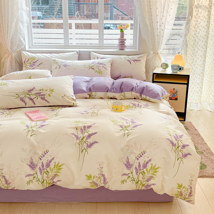 91家纺网 家纺一手货源 找家纺 麦伦家居 2025春夏新款全棉纯棉斜纹40s13372系列-田园碎花风 芳草集