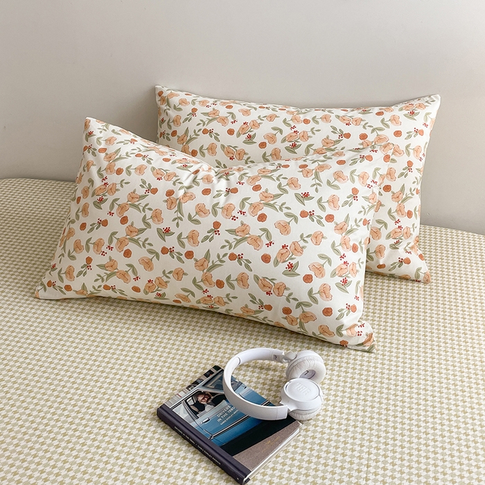 91家纺网 家纺一手货源 找家纺 麦伦家居 2025春夏新款全棉纯棉斜纹40s13372系列-田园碎花风 花千朵