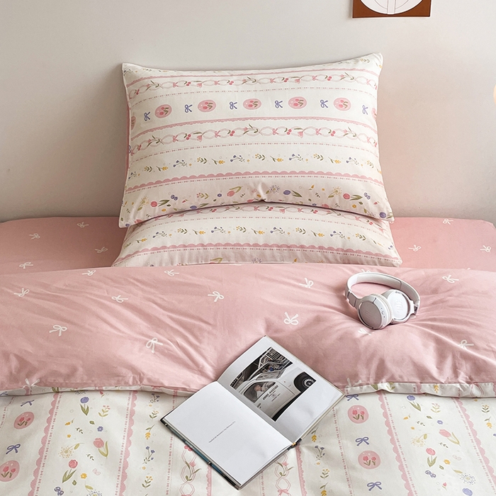 91家纺网 家纺一手货源 找家纺 麦伦家居 2025春夏新款全棉纯棉斜纹40s13372系列-田园碎花风 花盈