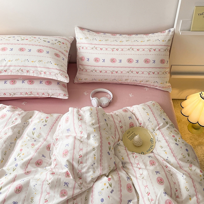 91家纺网 家纺一手货源 找家纺 麦伦家居 2025春夏新款全棉纯棉斜纹40s13372系列-田园碎花风 花盈