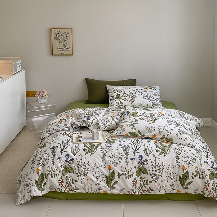 麦伦家居 2025春夏新款全棉纯棉斜纹40s13372系列-田园碎花风 江离