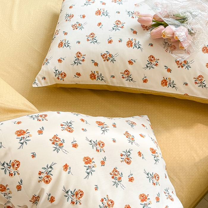 91家纺网 家纺一手货源 找家纺 麦伦家居 2025春夏新款全棉纯棉斜纹40s13372系列-田园碎花风 玫瑰庄园