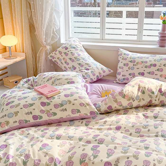 91家纺网 家纺一手货源 找家纺 麦伦家居 2025春夏新款全棉纯棉斜纹40s13372系列-田园碎花风 美雅